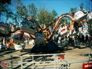 Monster Spin At Six Flags Great Adventure